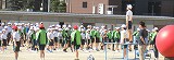 準備運動から気合十分!1・4・6年生 合同練習