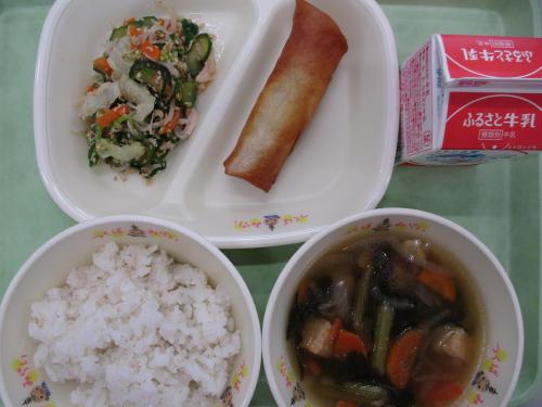 10月14日の給食